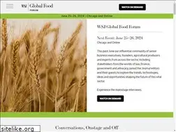 Sites similar to globalfood.wsj.com