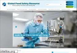 Sites similar to globalfoodsafetyresource.com