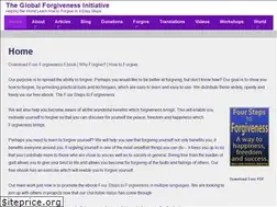 Sites similar to globalforgivenessinitiative.com