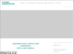 Sites similar to globalgeneration.org.uk