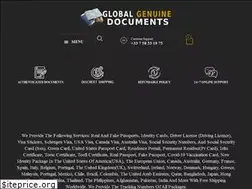 Sites similar to globalgenuinedocuments.com