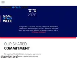 Sites similar to globalgoalsweek.org