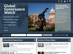 Sites similar to globalgovernancewatch.org