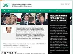 Sites similar to globalgreengrowthforum.com
