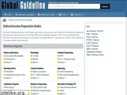 Sites similar to globalguideline.com