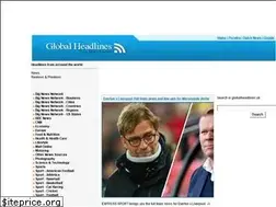 Sites similar to globalheadlines.uk