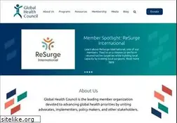 Sites similar to globalhealth.org