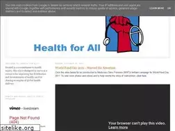 Sites similar to globalhealthequity.blogspot.com