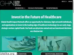 Sites similar to globalhealthimpactfund.com