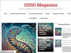 Sites similar to globalhealthsciencegroup.com