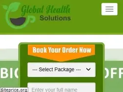 Sites similar to globalhealthsolutionsforyou.com