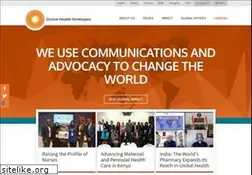 Sites similar to globalhealthstrategies.com
