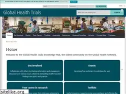 Sites similar to globalhealthtrials.org
