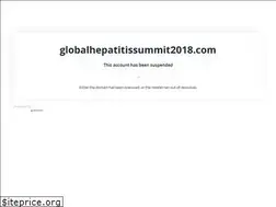 Sites similar to globalhepatitissummit2018.com