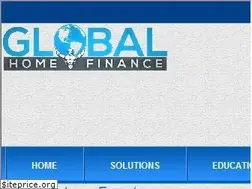 Sites similar to globalhomefinance.com