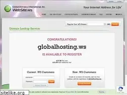 Sites similar to globalhosting.ws