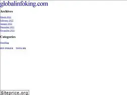 Sites similar to globalinfoking.com