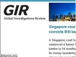 Sites similar to globalinvestigationsreview.com