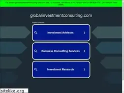 Sites similar to globalinvestmentconsulting.com