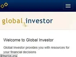 Sites similar to globalinvestor.com