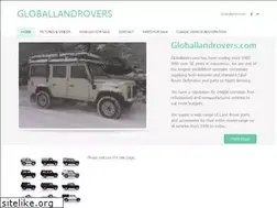 Sites similar to globallandrovers.com