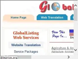 Sites similar to globallisting.com