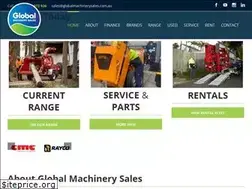 Sites similar to globalmachinerysales.com.au