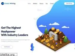 Sites similar to globalmining.website