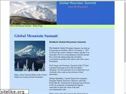 Sites similar to globalmountainsummit.org