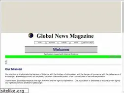 Sites similar to globalnewsmagazine.tripod.com