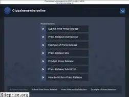 Sites similar to globalnewswire.online
