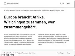 Sites similar to globalperspectives.org