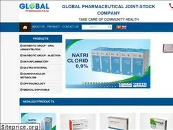 Sites similar to globalpharmaceutical.vn