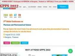 Sites similar to globalpharmaconferences.org