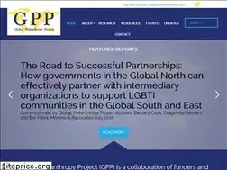 Sites similar to globalphilanthropyproject.org