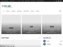 Sites similar to globalpopularity.com