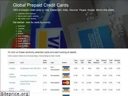Sites similar to globalprepaidcreditcard.com