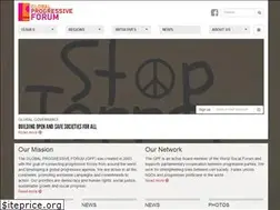 Sites similar to globalprogressiveforum.org