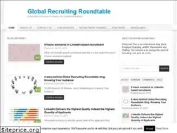 Sites similar to globalrecruitingroundtable.com