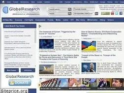 Sites similar to globalresearch.org