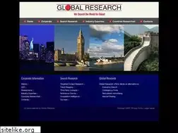 Sites similar to globalresearchnet.com