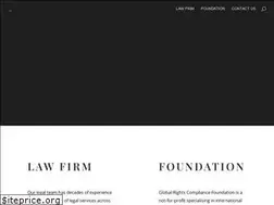 Sites similar to globalrightscompliance.com