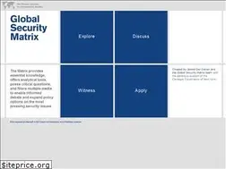 Sites similar to globalsecuritymatrix.net