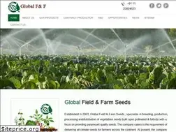 Sites similar to globalseedsindia.com