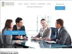 Sites similar to globalspeaktranslations.com