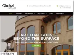 Sites similar to globalsurface.ca