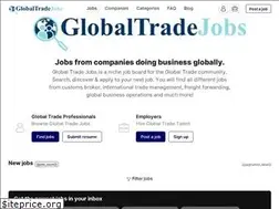 Sites similar to globaltradejobs.com
