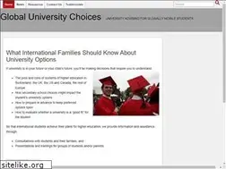 Sites similar to globaluniversitychoices.com