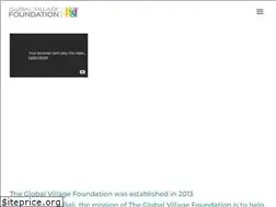 Sites similar to globalvillagefoundation.net