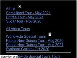 Sites similar to globalvillagetours.net